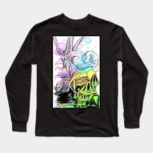 Misty Unicorn Long Sleeve T-Shirt